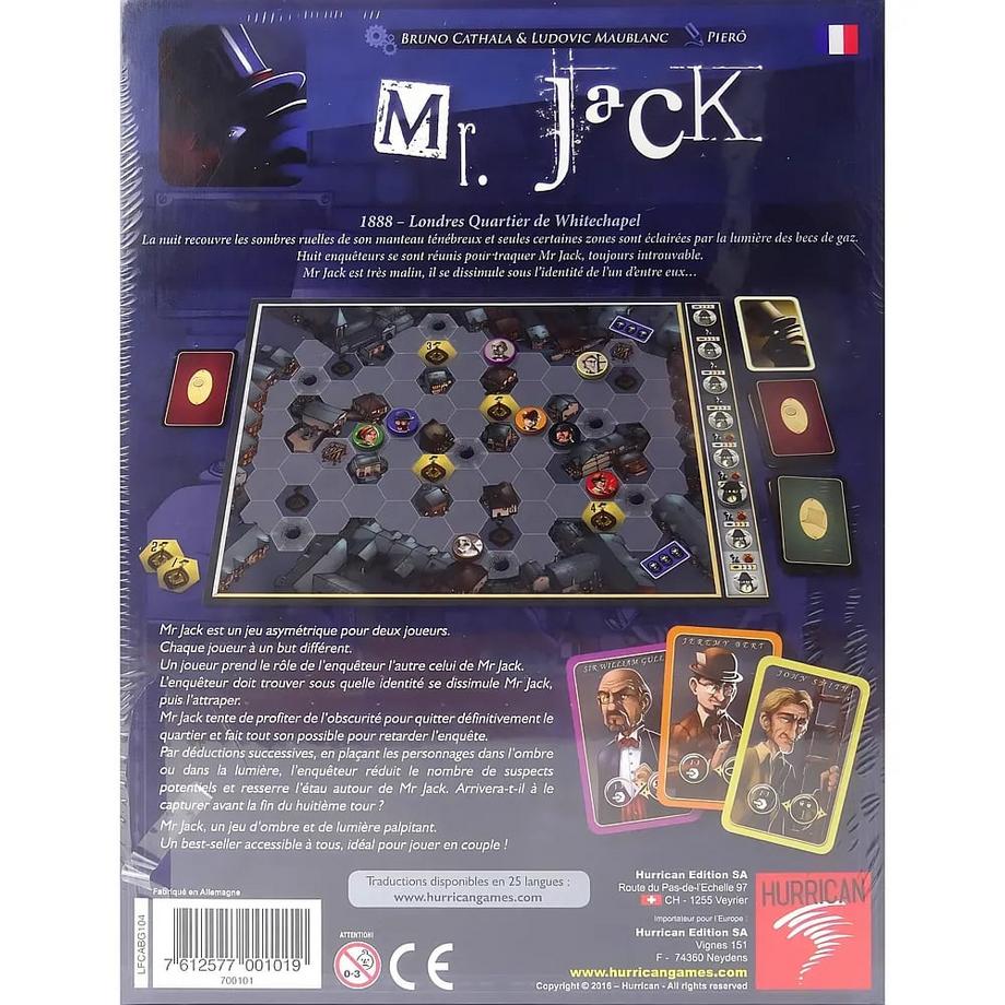 Asmodée  Mr Jack Nouvelle Edition 