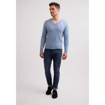 Recycelter Kaschmir V-Ausschnitt Pullover