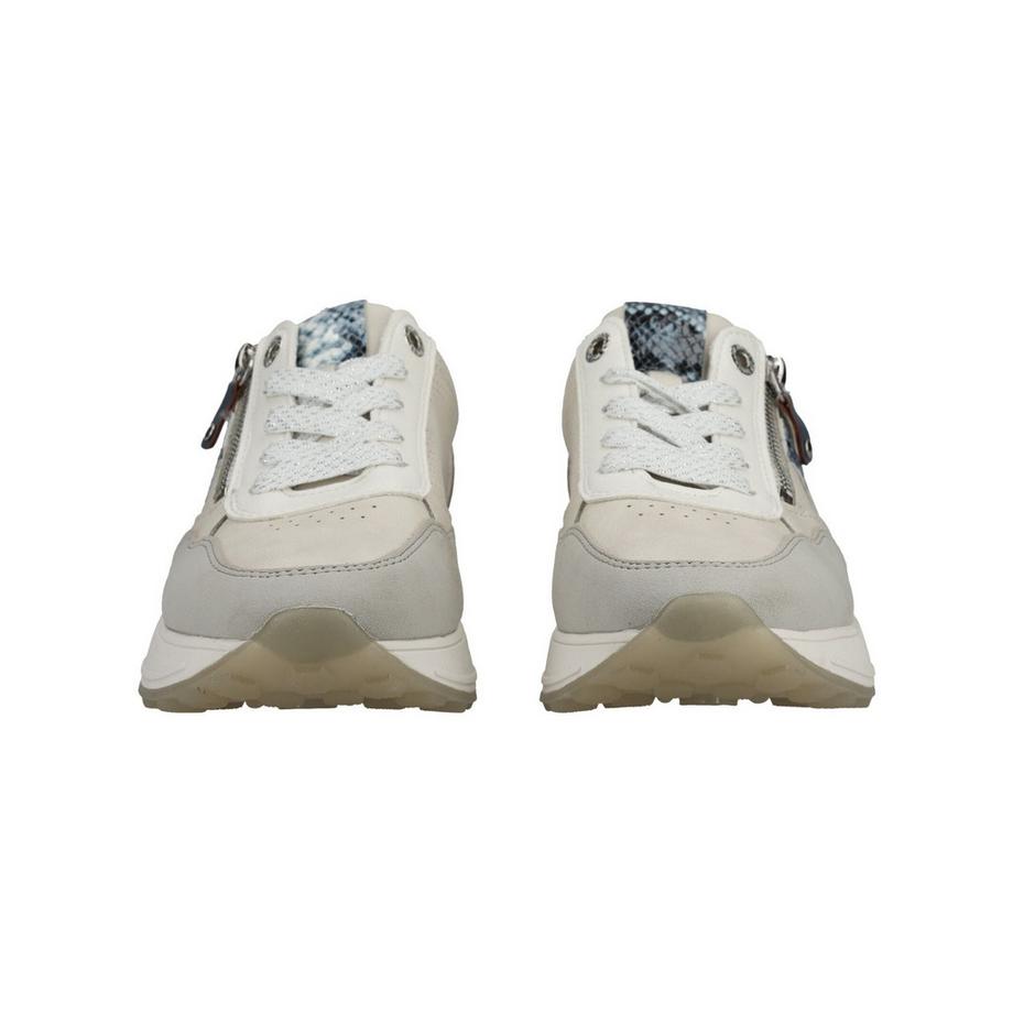 TOM TAILOR Sneaker avec Fermeture Éclair Latérale et Détails Perforés  