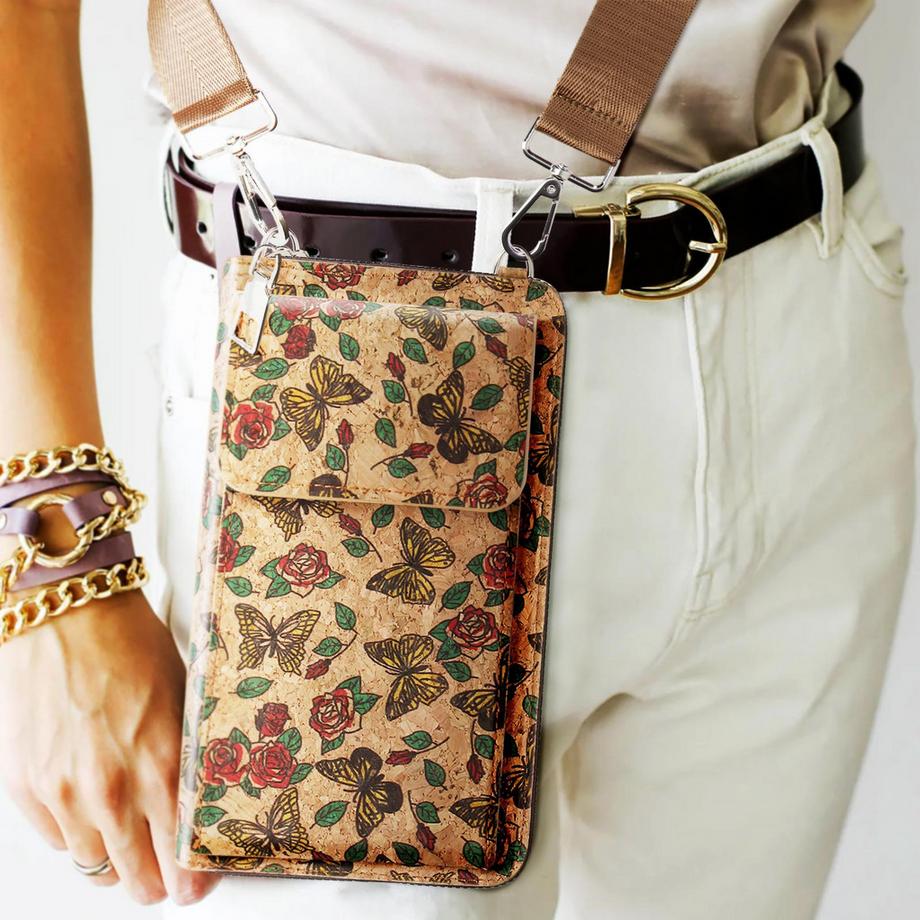 Avizar MandalaVibe Borsa Telefono in Sughero  