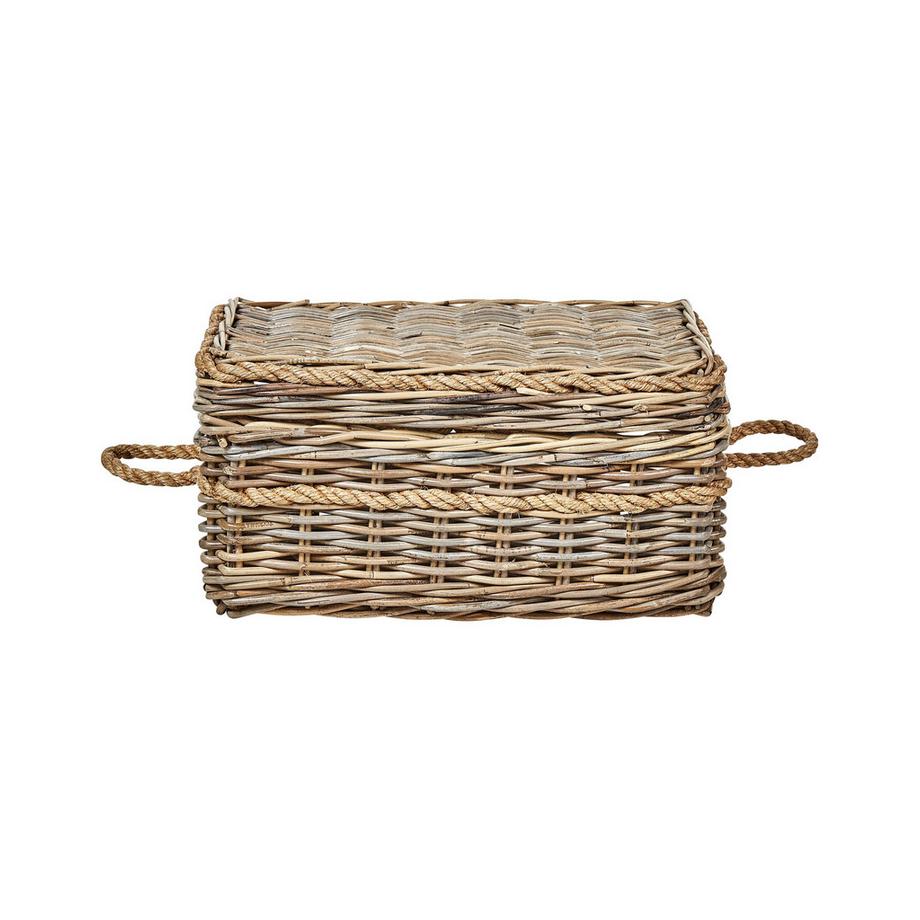 Beliani Korb aus Rattan Boho GERASA  