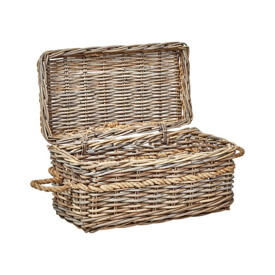 Beliani Korb aus Rattan Boho GERASA  