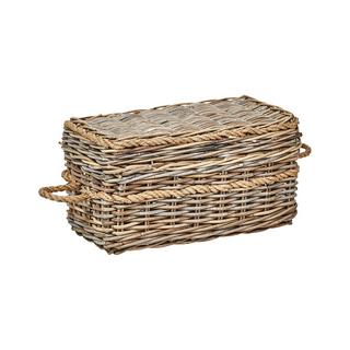 Beliani Korb aus Rattan Boho GERASA  