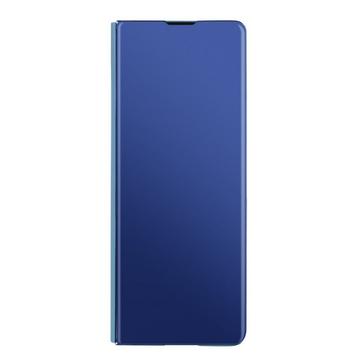 Coque Clear View Samsung Z Fold 3 Bleu