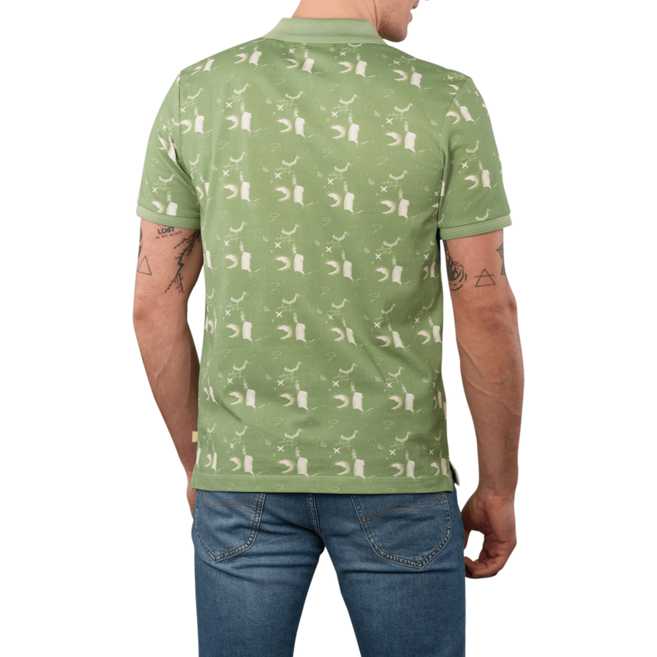 Scotch & Soda Polo Imprimé All Over Regular  