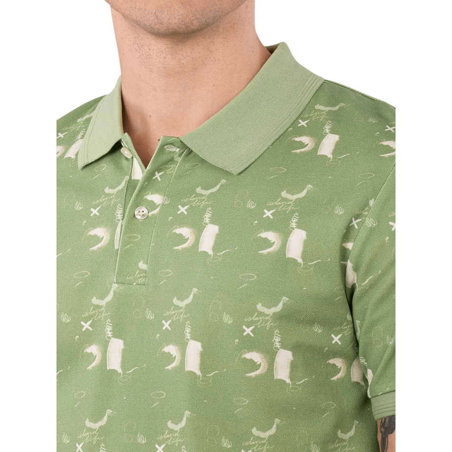 Scotch & Soda Polo Imprimé All Over Regular  