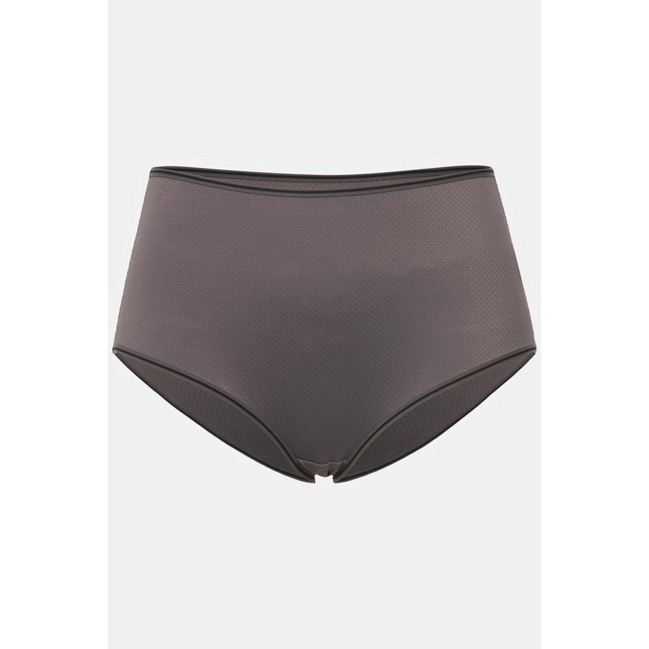 Ulla Popken Slip midi Fantasia Jacquard Righe  