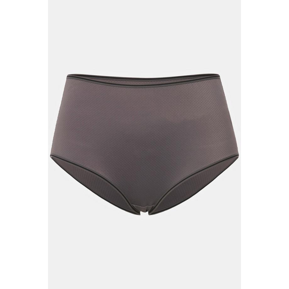 Ulla Popken Slip midi Fantasia Jacquard Righe  