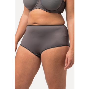 Slip midi con Jacquard e righe