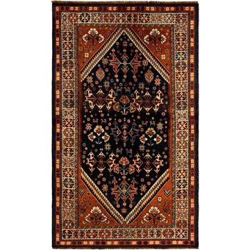 Handgemachter Teppich Ghashghai