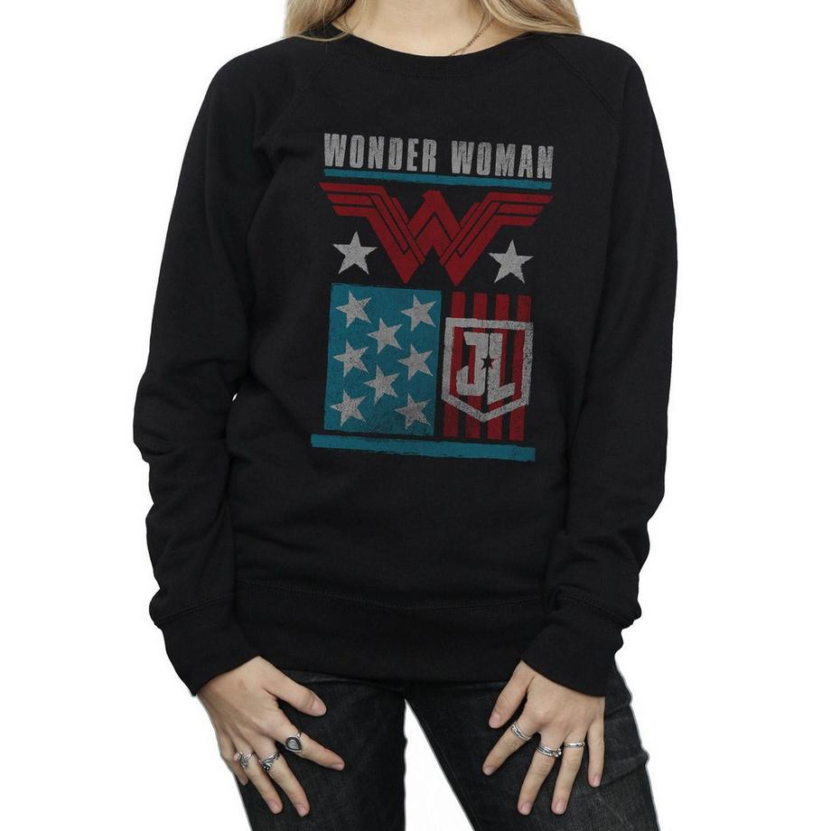 DC COMICS Justice League Wonder Woman Sweatshirt  