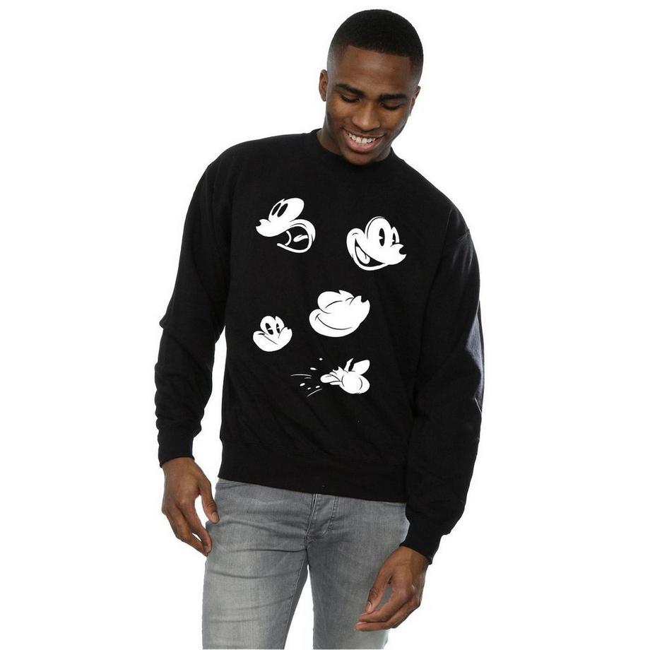 Disney Mickey Mouse Faces Sweatshirt  