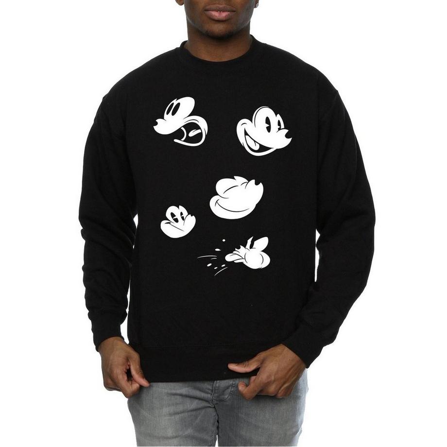 Disney Mickey Mouse Faces Sweatshirt  