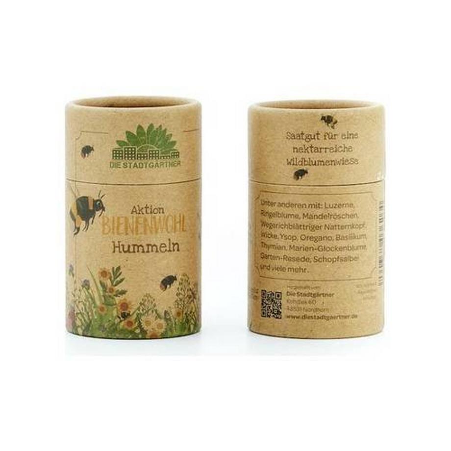 Stadtgärtner  Hummeln - Blumenwiese Aussaat 