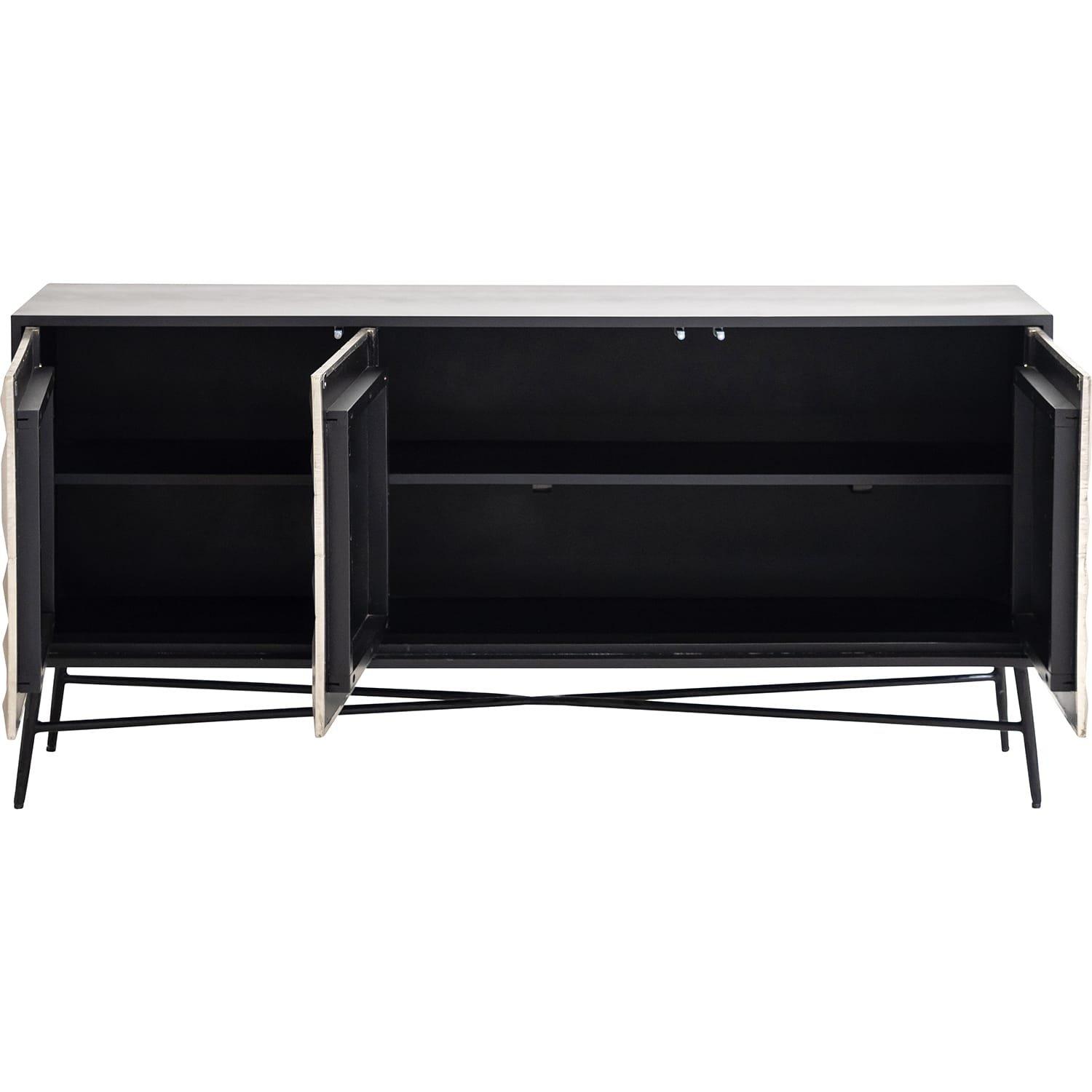 mutoni Sideboard Tetro silber 160  