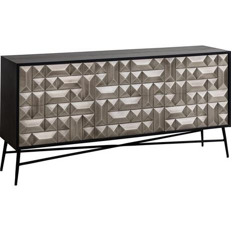 mutoni Sideboard Tetro silber 160  