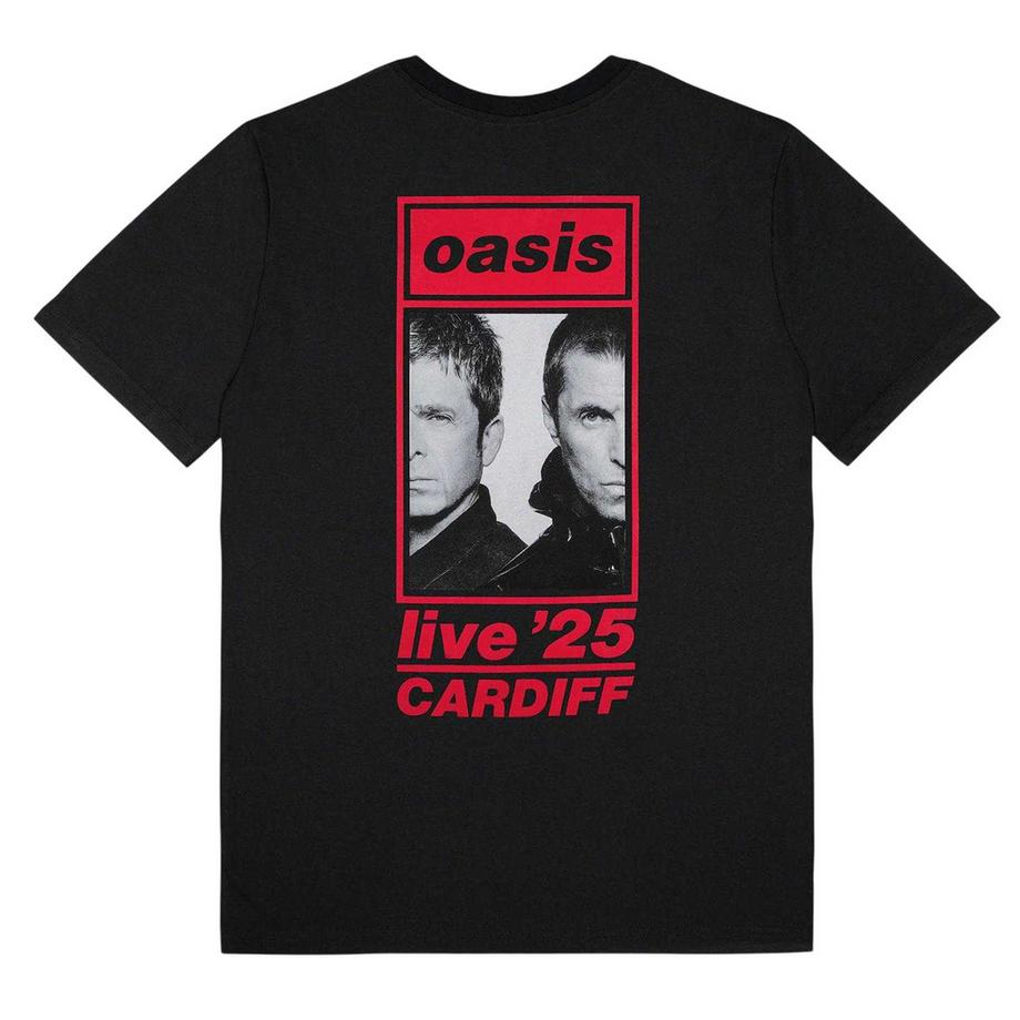 Oasis T-Shirt Événement Cardiff 5 Juillet  
