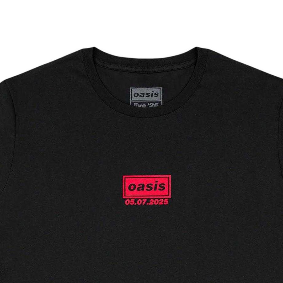 Oasis T-Shirt Événement Cardiff 5 Juillet  