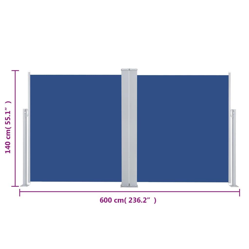 VidaXL tenda da sole laterale  