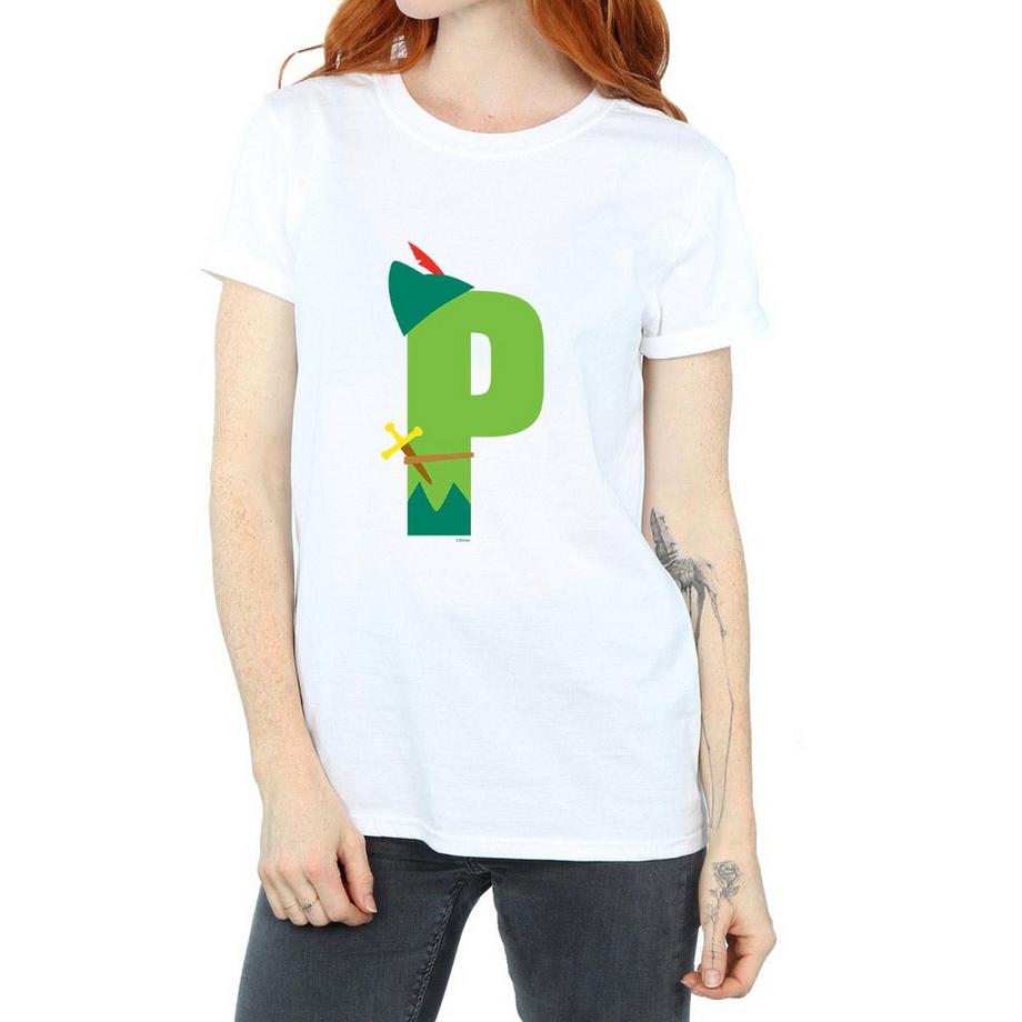 Disney Alphabet P Is For Peter Pan T-Shirt  