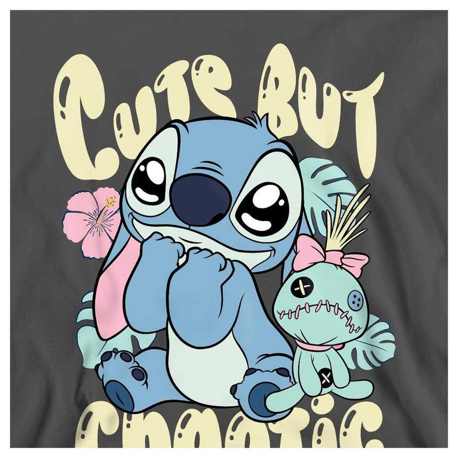 Lilo & Stitch Cute But Chaotic Felpa Girocollo  