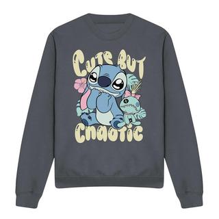 Lilo & Stitch Cute But Chaotic Felpa Girocollo  