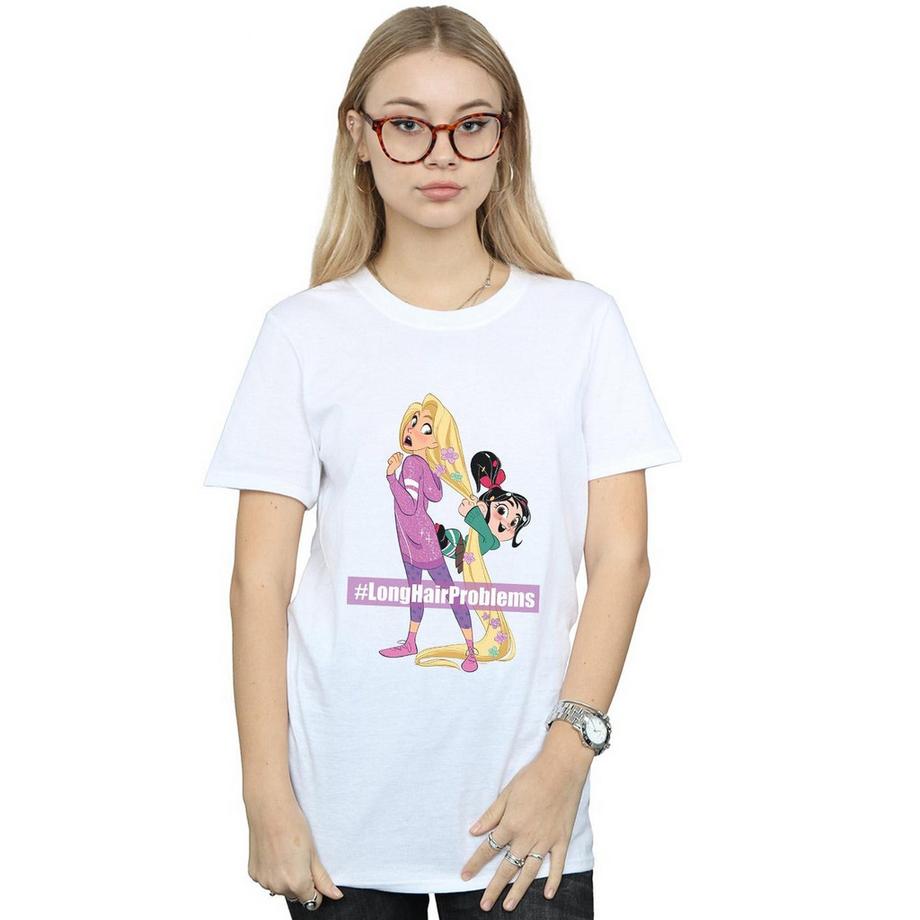 Disney Wreck It Ralph Long Hair Problems T-Shirt  