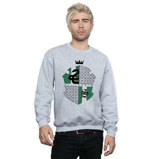 Harry Potter Slytherin Bedrucktes Sweatshirt  