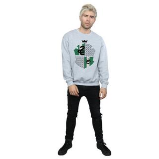 Harry Potter Slytherin Bedrucktes Sweatshirt  