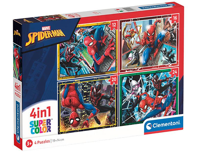 Clementoni  Puzzle Spiderman 4in1 (12,16,20,24) 