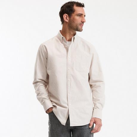 La Redoute Collections Gestreiftes Langarmhemd  