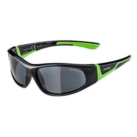 ALPINA  A8467431 - Flexxy Junior Black-Green - Kinderbrille 