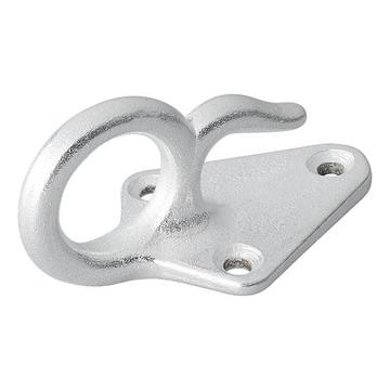 Gancio per corda in metallo con occhiello modello 2