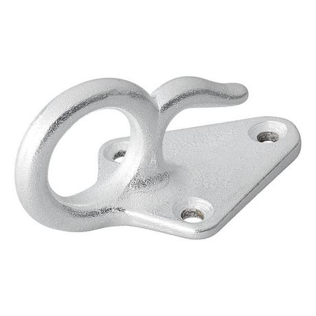 Pricenet Gancio per corda in metallo con occhiello modello 2  