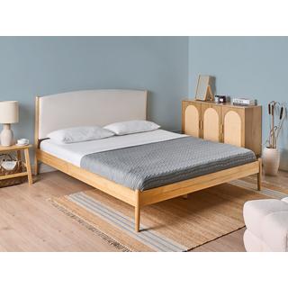 Beliani Letto en Legno di pino Minimalista CLAIRAC  