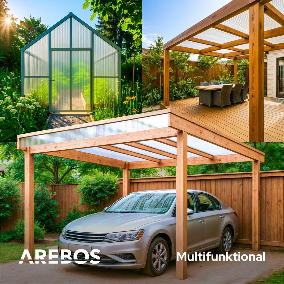 Arebos Lastre in policarbonato a doppia parete Lastre a doppia pelle  