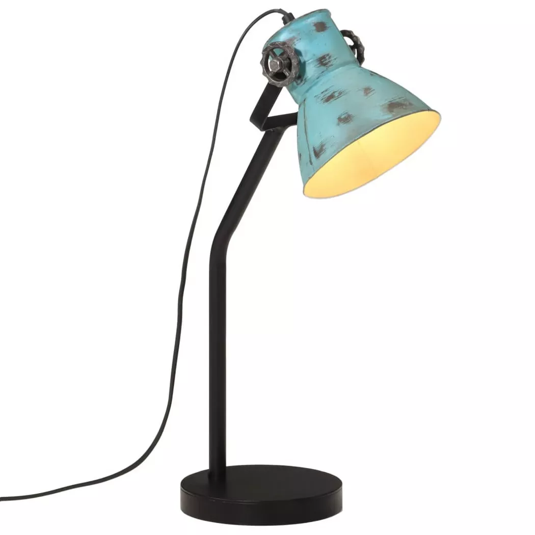 VidaXL – Schreibtischlampe eisen, 60 cm, Blau