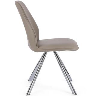 mutoni Chaise Maxwell gris tourterelle  