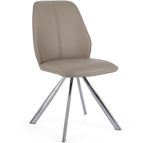 mutoni Chaise Maxwell gris tourterelle  