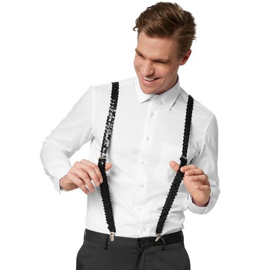 Pailletten-Hosenträger