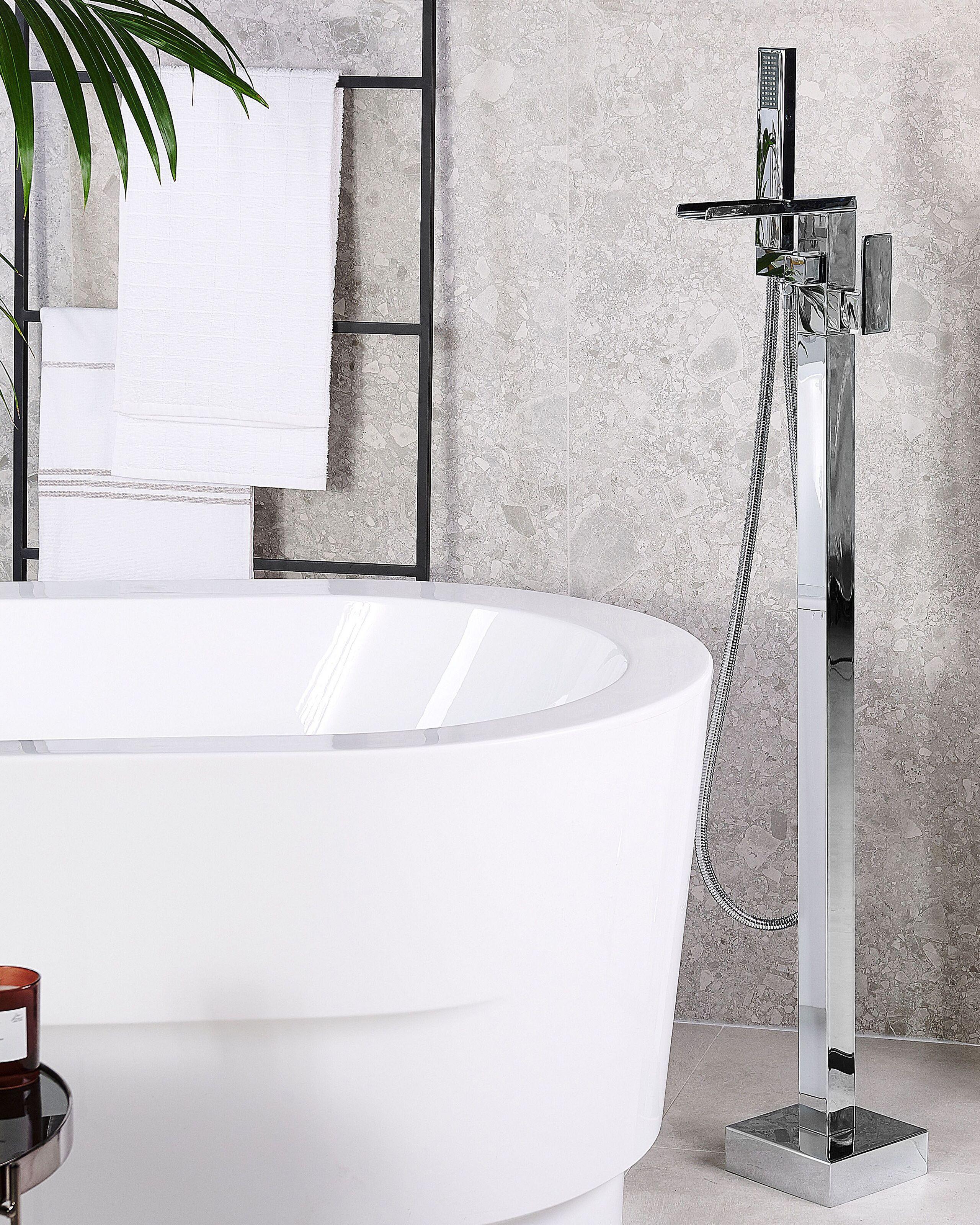 Beliani Rubinetteria per vasca da bagno freestanding en Ottone Moderno BOYOMA  