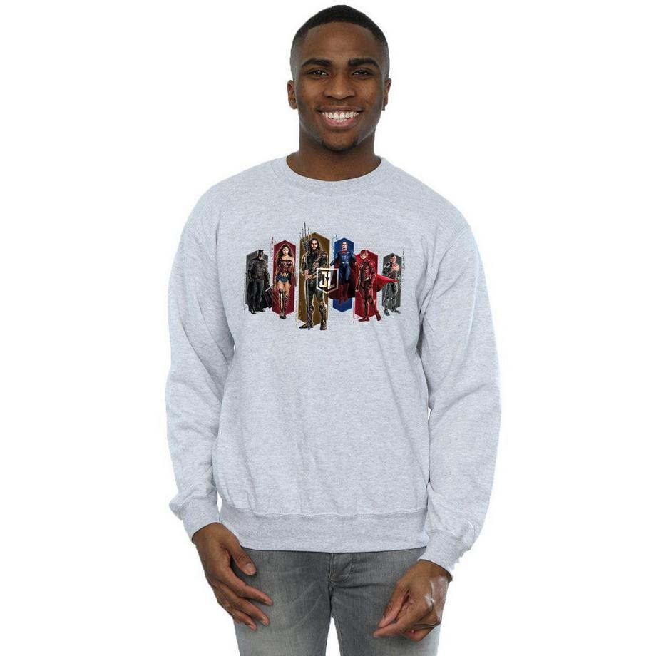 DC COMICS Justice League Felpa Stampata  