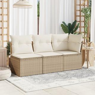 VidaXL Gartensofa poly-rattan  