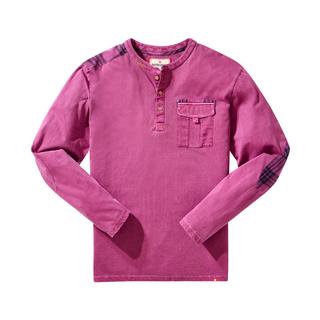 Joe Browns Henley Shirt mit Kontrastnähten  