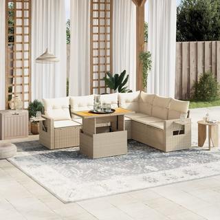 VidaXL Garten sofagarnitur poly-rattan  