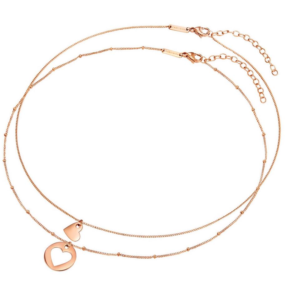 Eastside  Femme Collier en acier inoxydé Coeur 