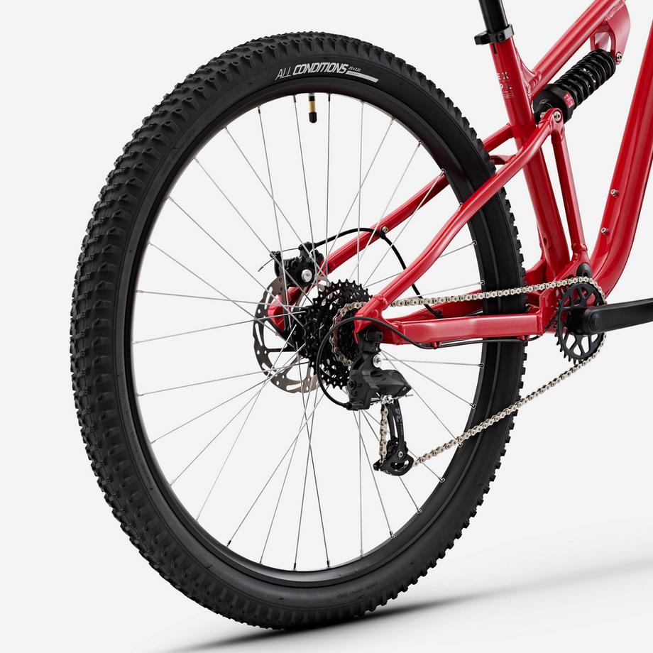 ROCKRIDER  Mountainbike Trekking 29" Aluminiumrahmen, Expl 100 S 