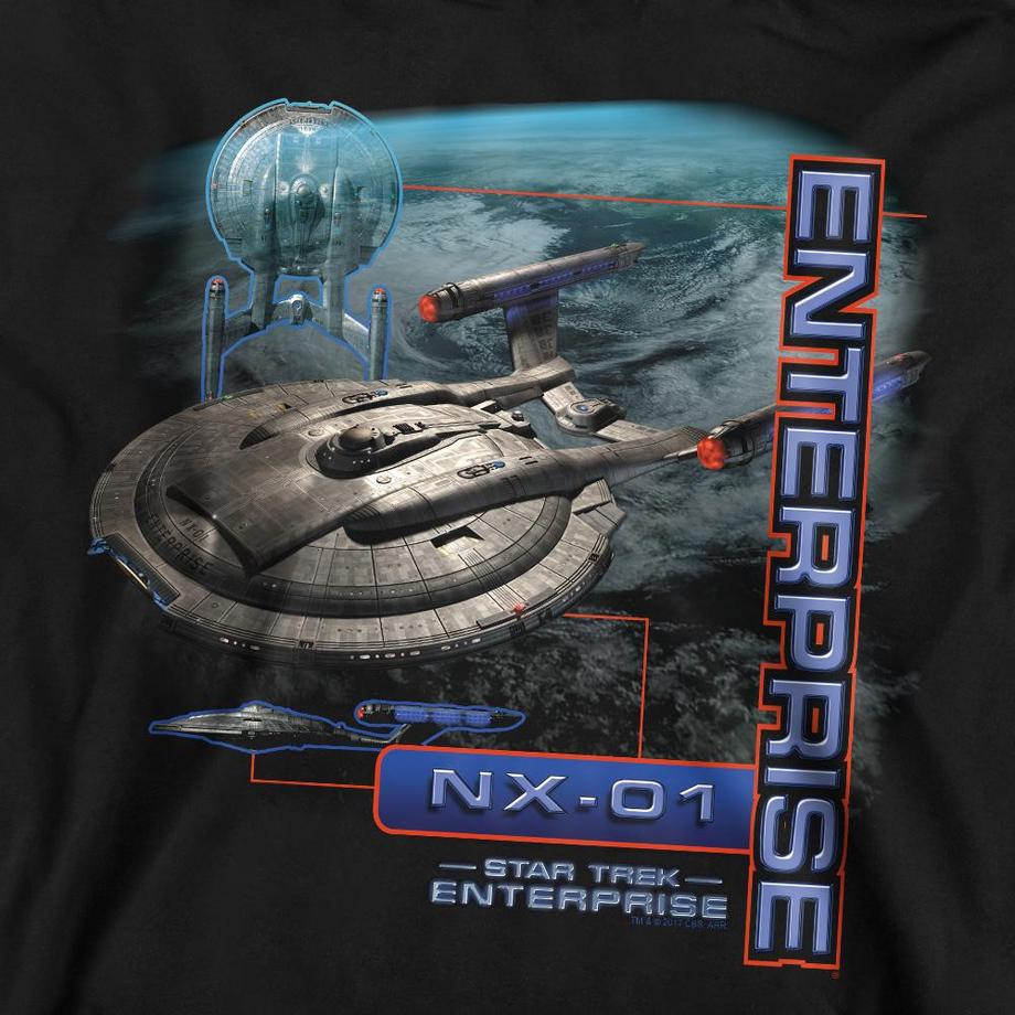 Star Trek Enterprise NX 01 Sweatshirt  