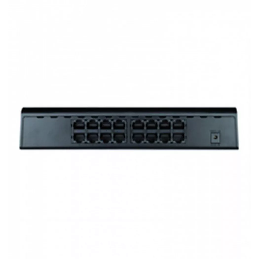 D-Link GO-SW-16G Unmanaged L2 Gigabit Ethernet (10/100/1000) 1U Black
