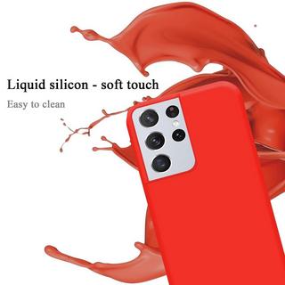 Cadorabo  Hülle für Samsung Galaxy S21 ULTRA TPU Silikon Liquid 